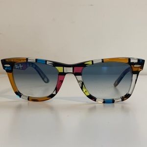 Rainbow Frame Ray Ban Sunglasses: